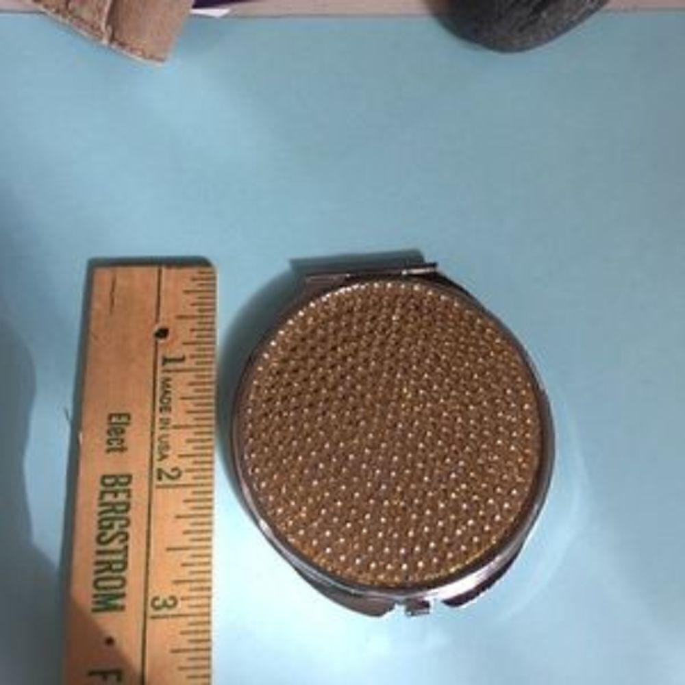 Rhinestone compact - Picture 4 of 4